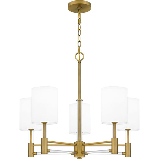 Myhouse Lighting Quoizel - GCN5026AB - Five Light Chandelier - Gretchen - Aged Brass