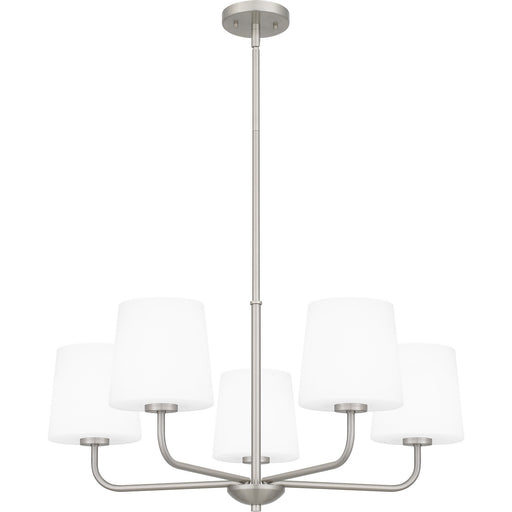 Myhouse Lighting Quoizel - GGR5028BN - Five Light Chandelier - Gallagher - Brushed Nickel