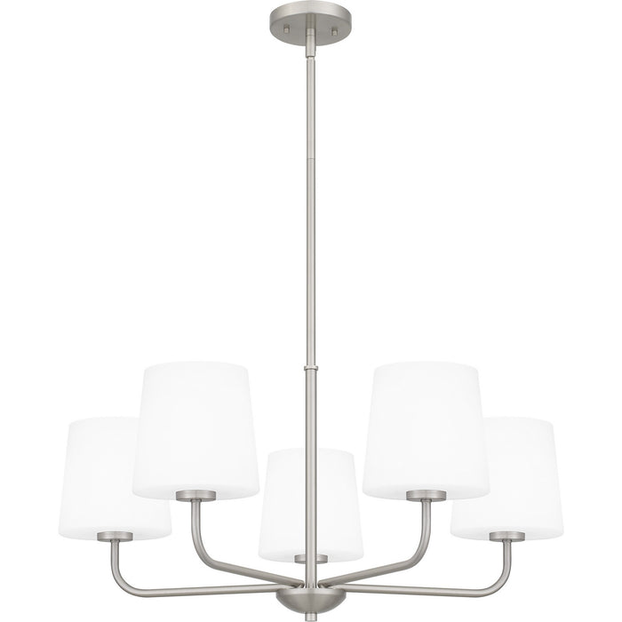 Myhouse Lighting Quoizel - GGR5028BN - Five Light Chandelier - Gallagher - Brushed Nickel