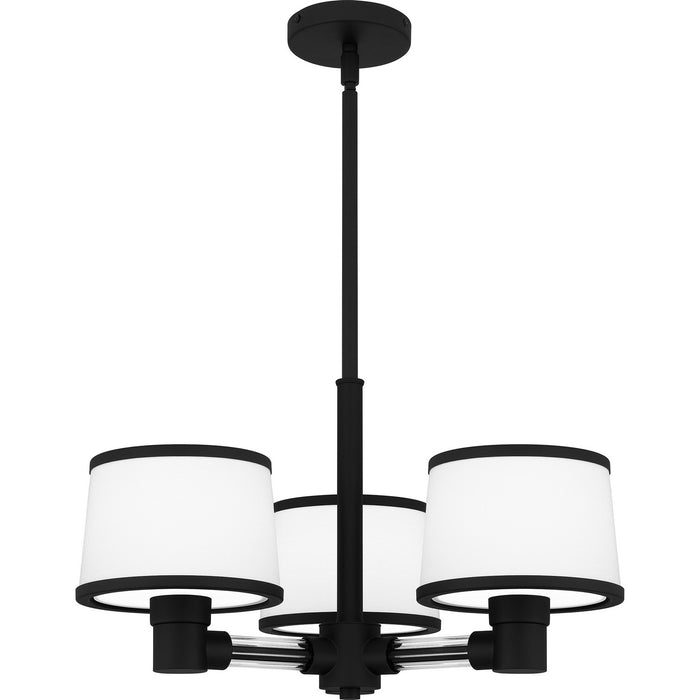 Myhouse Lighting Quoizel - KYL2822MBK - Three Light Chandelier - Kylen - Matte Black