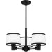 Myhouse Lighting Quoizel - KYL2822MBK - Three Light Chandelier - Kylen - Matte Black