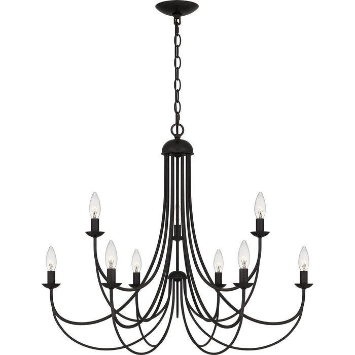 Myhouse Lighting Quoizel - MRN5030IB - Nine Light Chandelier - Mirren - Imperial Bronze