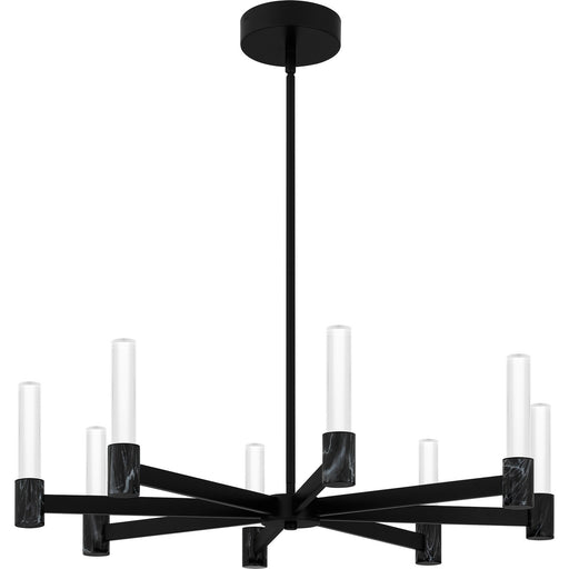 Myhouse Lighting Quoizel - PCADR5030MBK - LED Chandelier - Adler - Matte Black