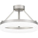 Myhouse Lighting Quoizel - PCOH1716BN - LED Semi Flush Mount - Cohen - Brushed Nickel