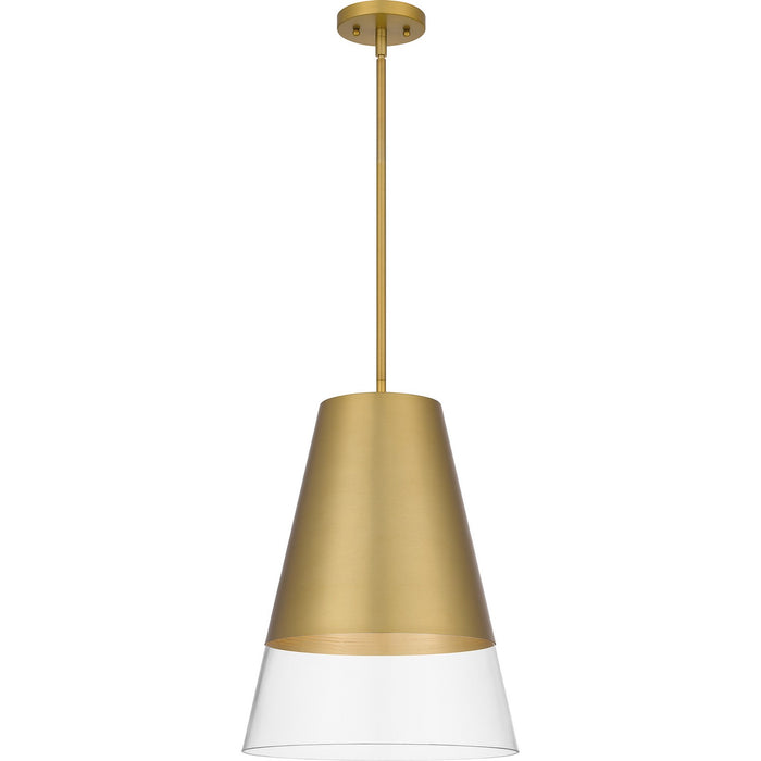 Myhouse Lighting Quoizel - PRG1514BRG - One Light Pendant - Peregrine - Brushed Gold