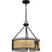 Myhouse Lighting Quoizel - PYA2818MBK - Four Light Pendant - Priya - Matte Black