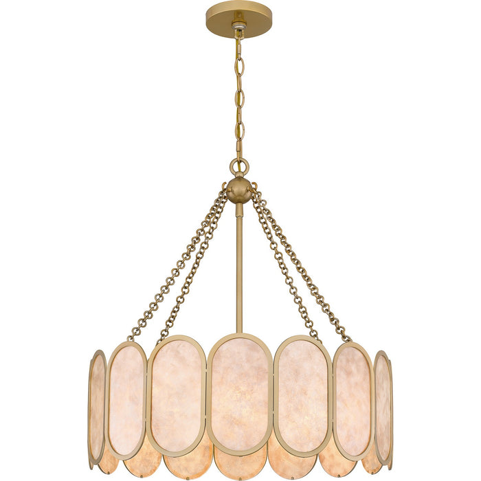 Myhouse Lighting Quoizel - QP6170LG - Four Light Pendant - Quoizel Pendant - Light Gold