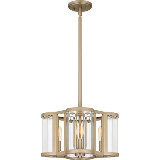 Myhouse Lighting Quoizel - QP6193BGD - Four Light Pendant - Quoizel Pendant - Bronze Gold