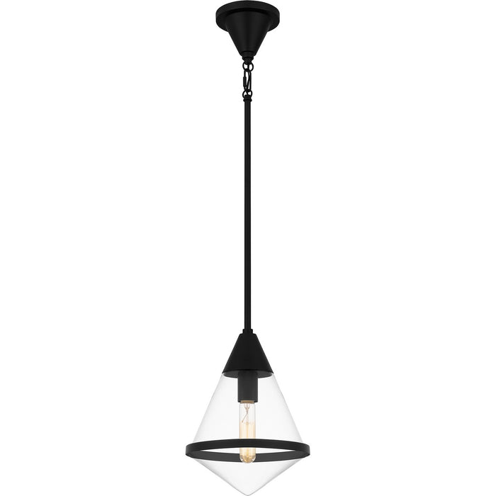 Myhouse Lighting Quoizel - QPP6160MBK - One Light Mini Pendant - Quoizel Piccolo Pendant - Matte Black