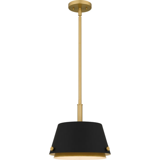 Myhouse Lighting Quoizel - QPP6163MBK - One Light Pendant - Quoizel Piccolo Pendant - Matte Black