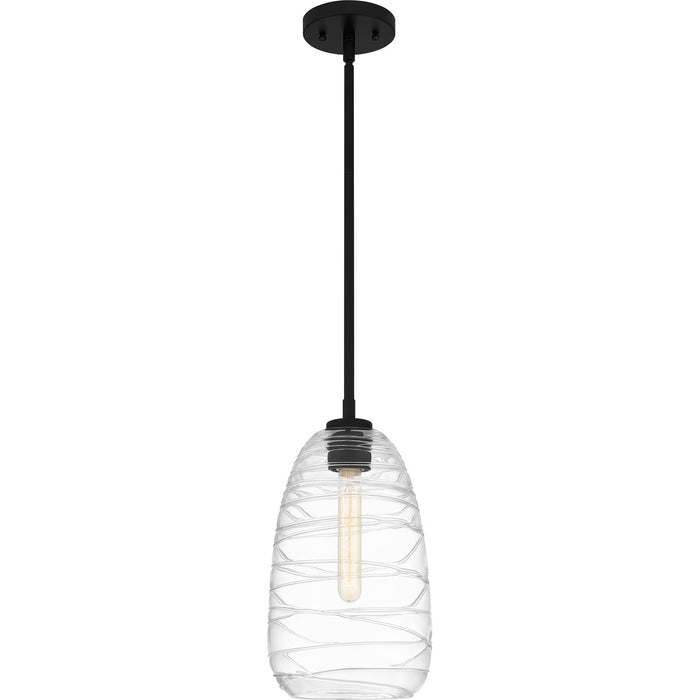 Myhouse Lighting Quoizel - QPP6165MBK - One Light Mini Pendant - Quoizel Piccolo Pendant - Matte Black