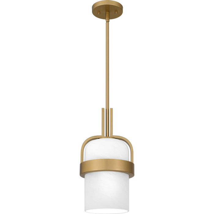 Myhouse Lighting Quoizel - QPP6174AB - One Light Mini Pendant - Quoizel Piccolo Pendant - Aged Brass