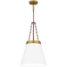 Myhouse Lighting Quoizel - QPP6183AB - One Light Pendant - Quoizel Piccolo Pendant - Aged Brass