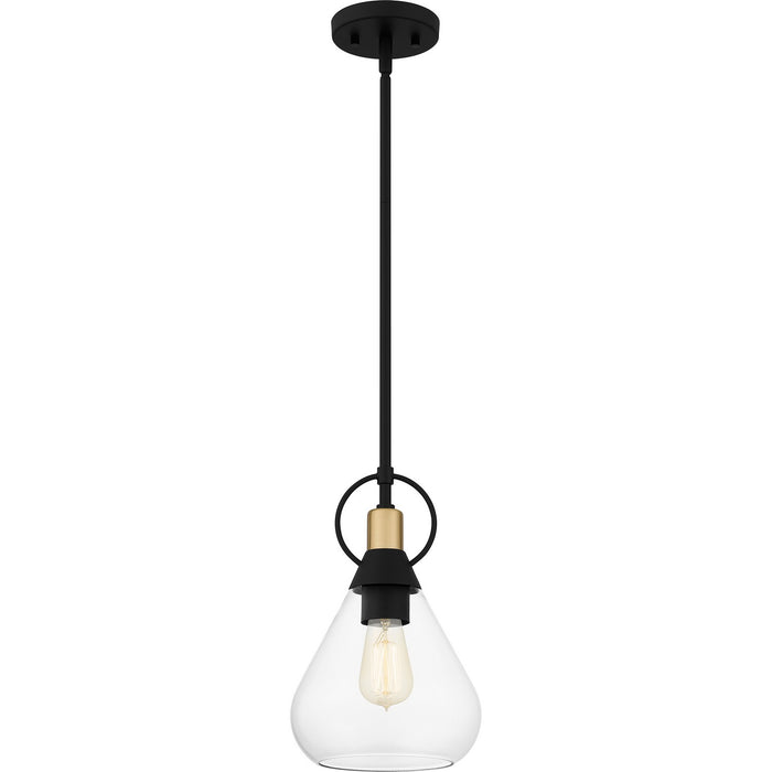 Myhouse Lighting Quoizel - QPP6187MBK - One Light Mini Pendant - Quoizel Piccolo Pendant - Matte Black