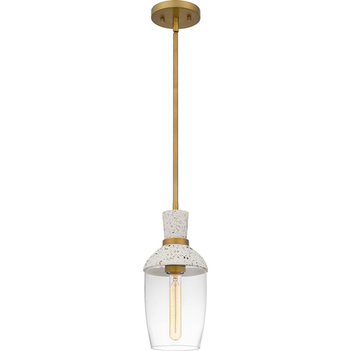 Myhouse Lighting Quoizel - QPP6189AB - One Light Mini Pendant - Quoizel Piccolo Pendant - Aged Brass