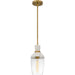 Myhouse Lighting Quoizel - QPP6189AB - One Light Mini Pendant - Quoizel Piccolo Pendant - Aged Brass