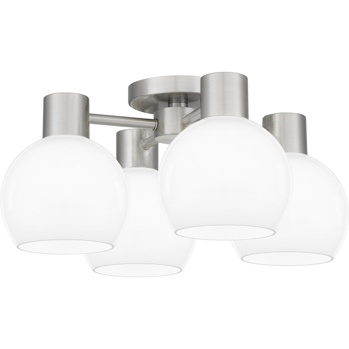 Myhouse Lighting Quoizel - QSF6199BN - Four Light Semi Flush Mount - Quoizel Semi-Flush Mount - Brushed Nickel