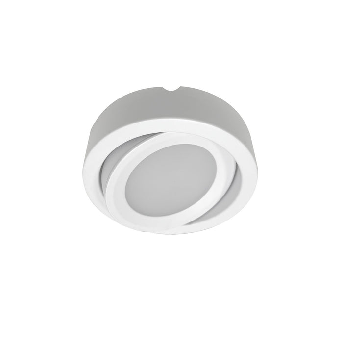 Myhouse Lighting Nora Lighting - NMP2-A30W - LED Puck Light - Sl LED Undercab Puck Ligh - White
