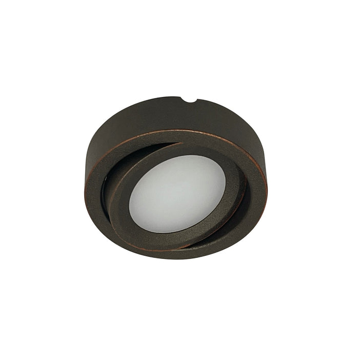 Myhouse Lighting Nora Lighting - NMP2-A40BZ - LED Puck Light - Sl LED Undercab Puck Ligh - Bronze