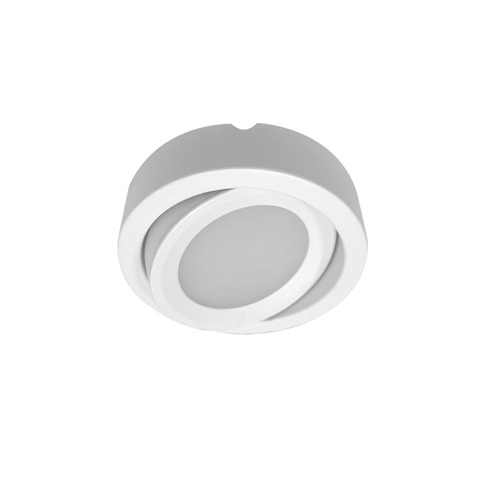 Myhouse Lighting Nora Lighting - NMP-A35W - LED Puck Light - Sl LED Undercab Puck Ligh - White