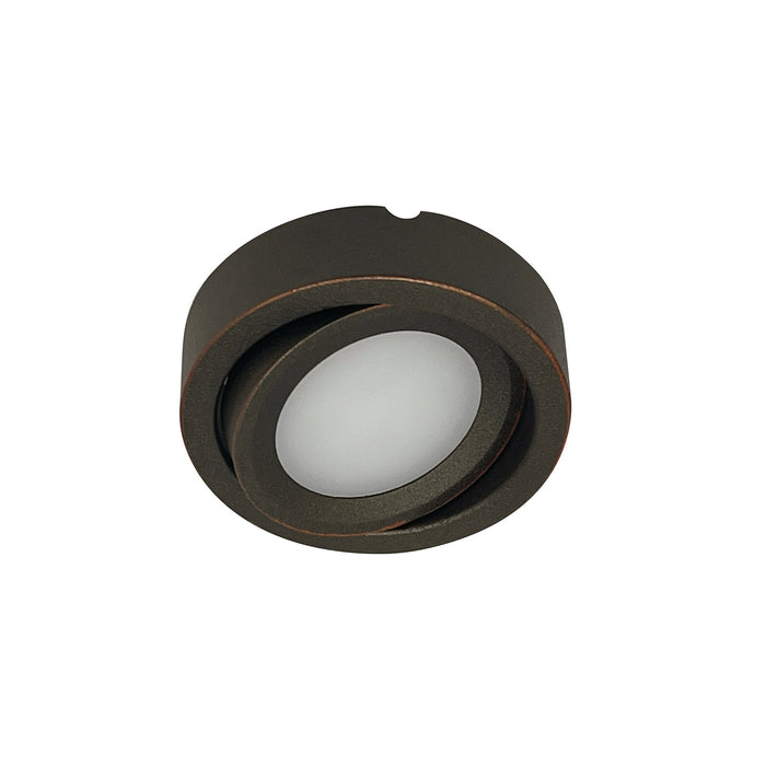 Myhouse Lighting Nora Lighting - NMP-A40BZ - LED Puck Light - Sl LED Undercab Puck Ligh - Brushed Nickel