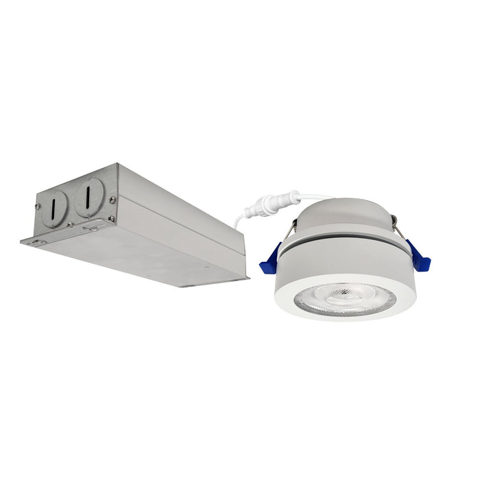 Myhouse Lighting Nora Lighting - NMW-430MPW - Surface Mount - LED Wave - Matte Powder White