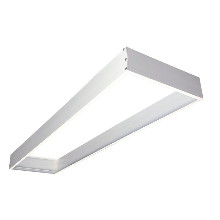 Myhouse Lighting Nora Lighting - NPDBL-14DDFK/W - Slide-in Frame for Surface Mounting - LED Lay-In Panel Light - White