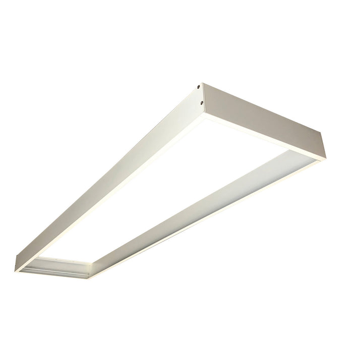 Myhouse Lighting Nora Lighting - NPDBL-14DFK/W - Slide-in Frame for Surface Mounting Panels - LED Lay-In Panel Light - White