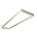 Myhouse Lighting Nora Lighting - NPDBL-14DFK/W - Slide-in Frame for Surface Mounting Panels - LED Lay-In Panel Light - White