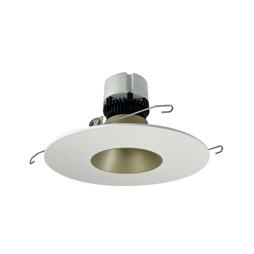 Myhouse Lighting Nora Lighting - NPR-56RNDC27XCHMPW - LED Retrofit Reflector - LED Pearl - Champagne Haze / Matte Powder White