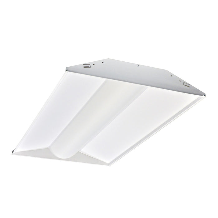 Myhouse Lighting Nora Lighting - NPTCB-E24L40/50W - LED Center Basket Troffer - LED Lay-In Cb Troffer - White
