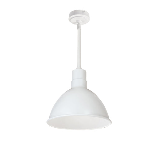Myhouse Lighting Nora Lighting - NRLM-10ST2040WWLE4/12 - Stem Mounted LED Shade - LED Rlm - White Outer / White Inner