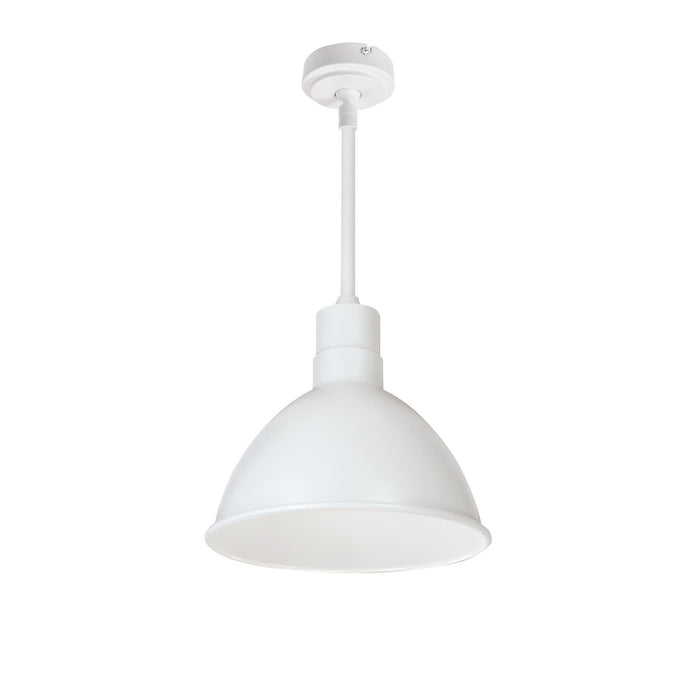 Myhouse Lighting Nora Lighting - NRLM-10ST3030WWLE4/84 - Stem Mounted LED Shade - LED Rlm - White Outer / White Inner