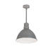 Myhouse Lighting Nora Lighting - NRLM-10ST3035GMWLE4/24 - Stem Mounted LED Shade - LED Rlm - Gun Metal Outer / White Inner