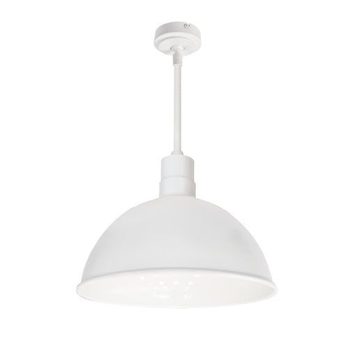 Myhouse Lighting Nora Lighting - NRLM-16ST2530WWLE4/60 - Stem Mounted LED Shade - LED Rlm - White Outer / White Inner