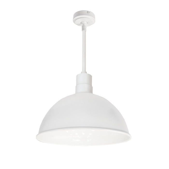 Myhouse Lighting Nora Lighting - NRLM-16ST3835WWLE4/96 - Stem Mounted LED Shade - LED Rlm - White Outer / White Inner