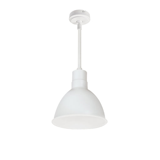 Myhouse Lighting Nora Lighting - NRLM-8ST1030WWLE4/48 - Stem Mounted LED Shade - LED Rlm - White Outer / White Inner