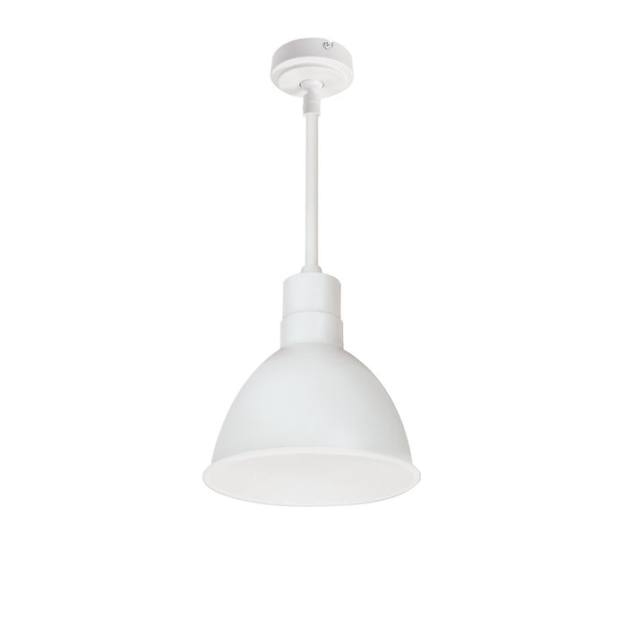 Myhouse Lighting Nora Lighting - NRLM-8ST1030WWLE4/60 - Stem Mounted LED Shade - LED Rlm - White Outer / White Inner