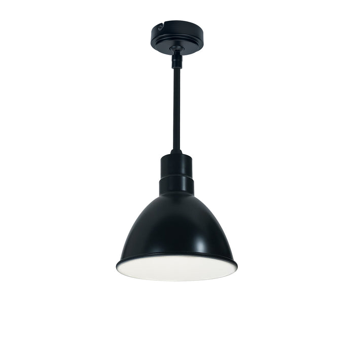 Myhouse Lighting Nora Lighting - NRLM-8ST1830BWLE4/36 - Stem Mounted LED Shade - LED Rlm - Black Outer / White Inner