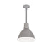 Myhouse Lighting Nora Lighting - NRLM-8ST1835GMWLE4/60 - Stem Mounted LED Shade - LED Rlm - Gun Metal Outer / White Inner
