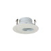 Myhouse Lighting Nora Lighting - NS-47 - 4" Surface Adjustable Slot Aperture Trim W/ Metal Ring - Rec Inc 4" Trim - White