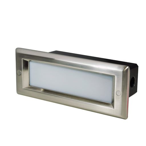 Myhouse Lighting Nora Lighting - NSW-842/32BN - LED Step Light - Brick - Brushed Nickel