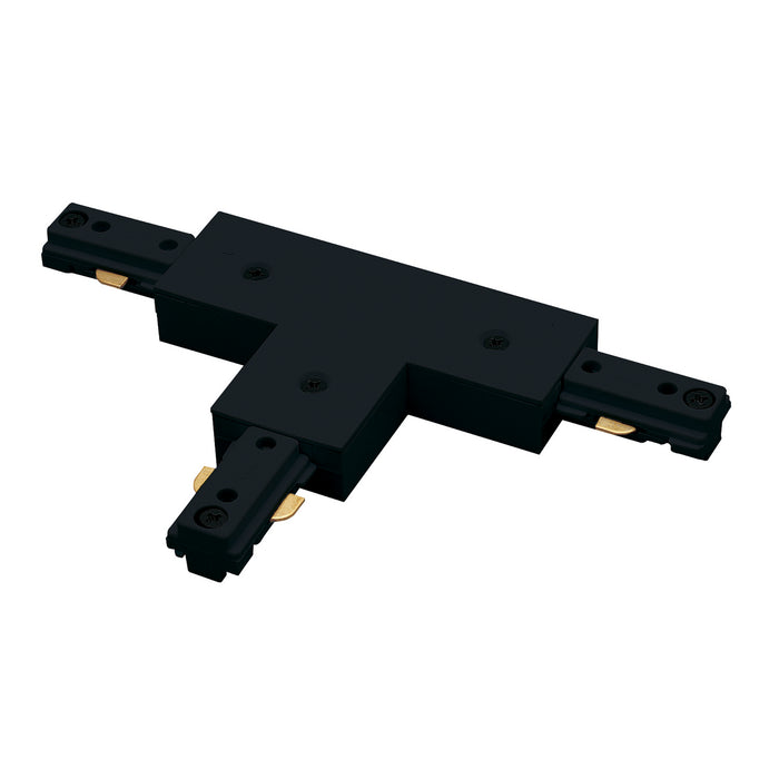 Myhouse Lighting Nora Lighting - NT-314B/L - T Connector, Left, 1 Circuit Track - Track Syst & Comp-1 Cir - Black