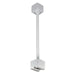 Myhouse Lighting Nora Lighting - NT-324W/J - 36" Track Extension Rod, 1 Or 2 Circuit Track, J-Style - Track Syst & Comp-1 Cir - White