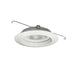 Myhouse Lighting Nora Lighting - NT-5061W - 5" Stepped Baffle W/ Adjustable Gimbal - Rec Inc 5" Trim - White