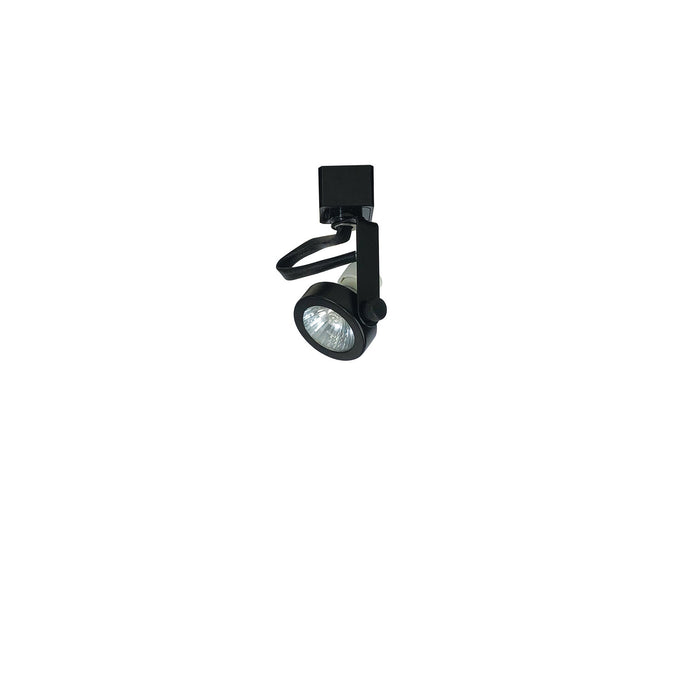 Myhouse Lighting Nora Lighting - NTH-697B/L - Gimbal Ring Track Head, Line Voltage, Mr16 Gu10, J-Style - Track Gu10 Line Voltage - Black