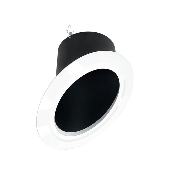 Myhouse Lighting Nora Lighting - NTM-616/45B - Trim - Rec Slope 6" Trim - Black Reflector / White Flange
