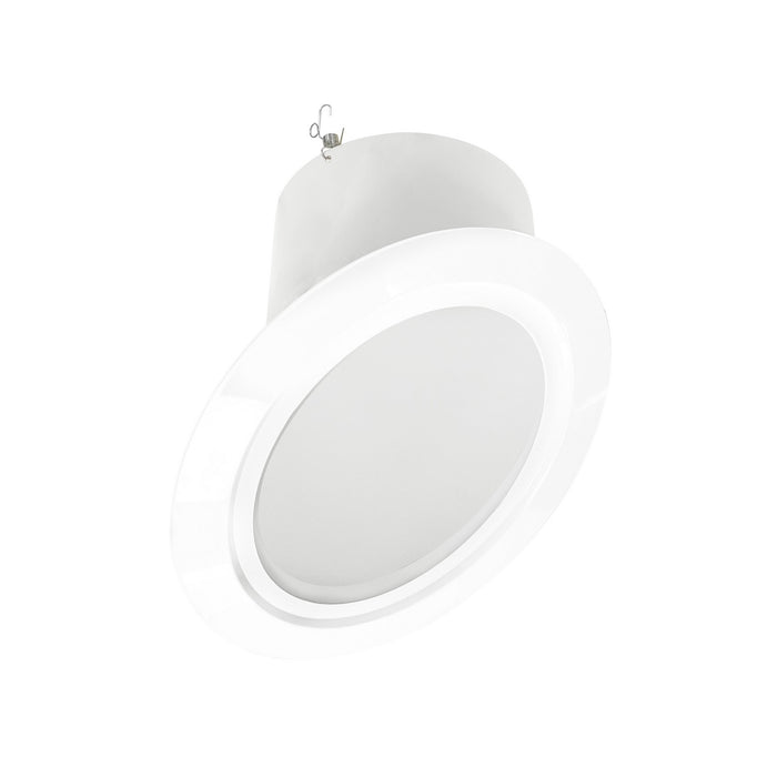 Myhouse Lighting Nora Lighting - NTM-616/45W - Trim - Rec Slope 6" Trim - White Reflector / White Flange