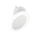 Myhouse Lighting Nora Lighting - NTM-616/45W - Trim - Rec Slope 6" Trim - White Reflector / White Flange