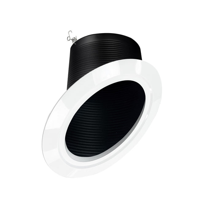 Myhouse Lighting Nora Lighting - NTM-617/45B - Trim - Rec Slope 6" Trim - Black Baffle / White Flange